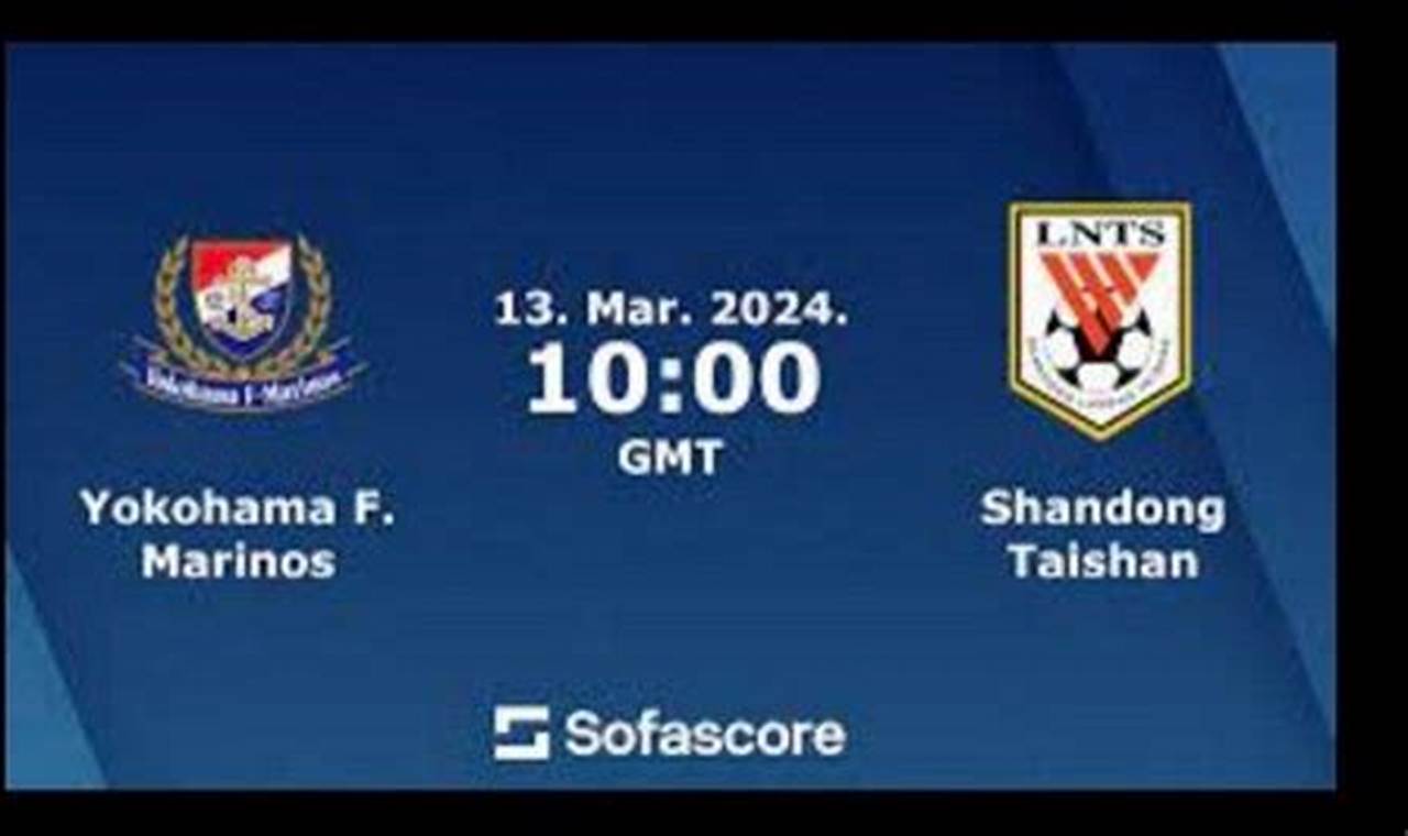 Prediksi Akurat: Shandong Luneng vs Yokohama Marinos 6 Maret 2024