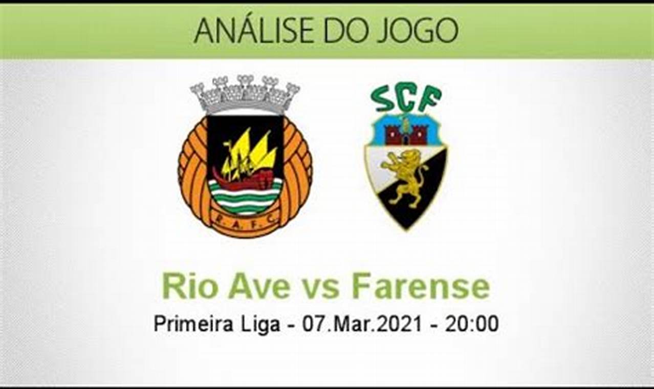 Prediksi Jitu Skor Farense Vs Rio Ave, Pasti Cuan!