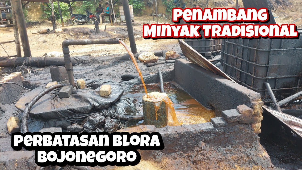 Sejarah pengeboran minyak tradisional di Wonocolo