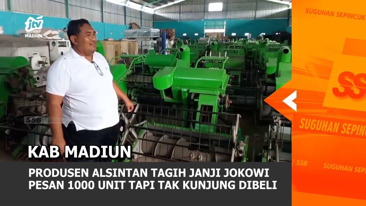 Nasib Pengusaha Alsintan Madiun: Janji 1.000 Unit Mesin dari Jokowi Pupus, Kini Terlilit Utang Pajak dan Aset Disita