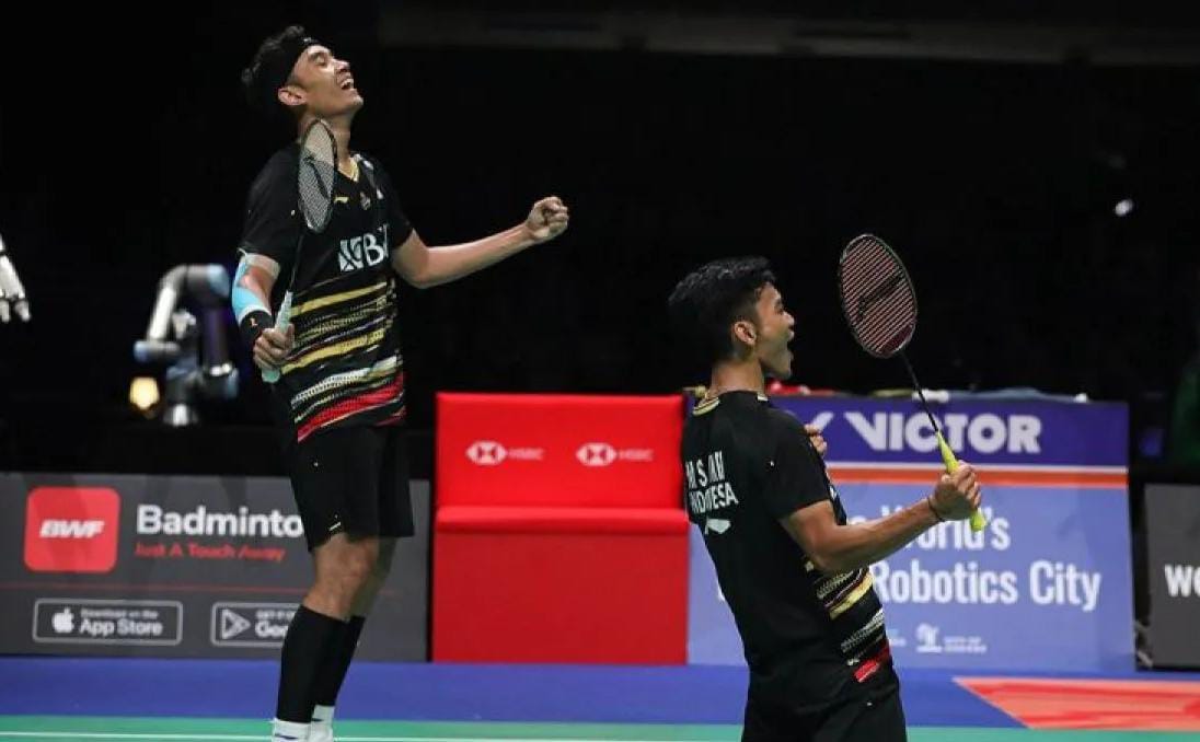 Fajar/Fikri Gagal Juara Denmark Open 2025 Usai Duel Sengit Tiga Gim Melawan Hoki/Kobayashi