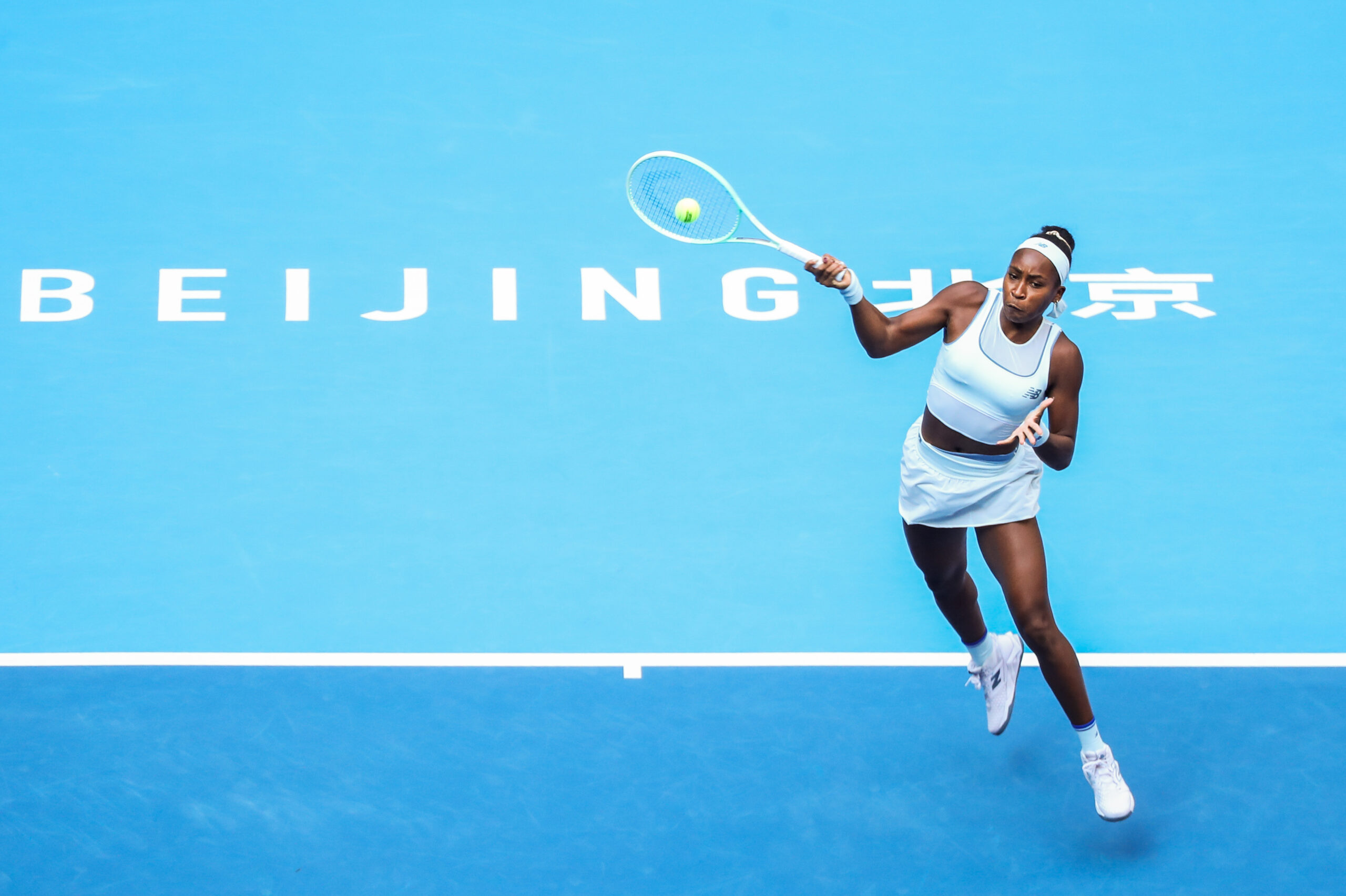 Gauff Overcomes Lys’ Power to Reach Beijing Semifinals for Third Consecutive Year