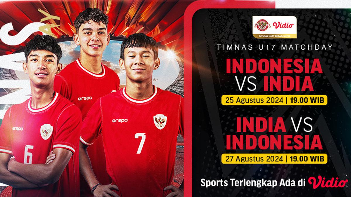 Jadwal Siaran Langsung Indonesia vs India U-23: Duel Penentuan di Leg Kedua Uji Coba Jelang SEA Games 2025