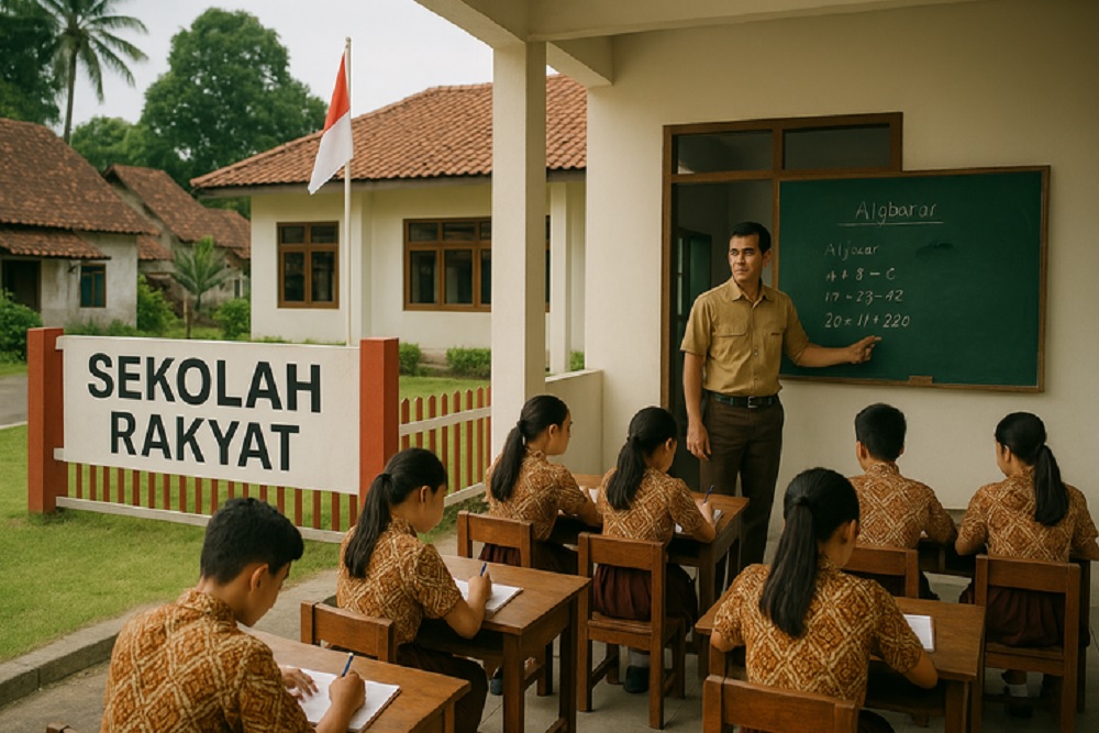 Nasihat Inspiratif Gibran Rakabuming Raka untuk Kemandirian Siswa Sekolah Rakyat di Palembang: "Belajar Mandiri, Pakaian Dicuci Sendiri!"
