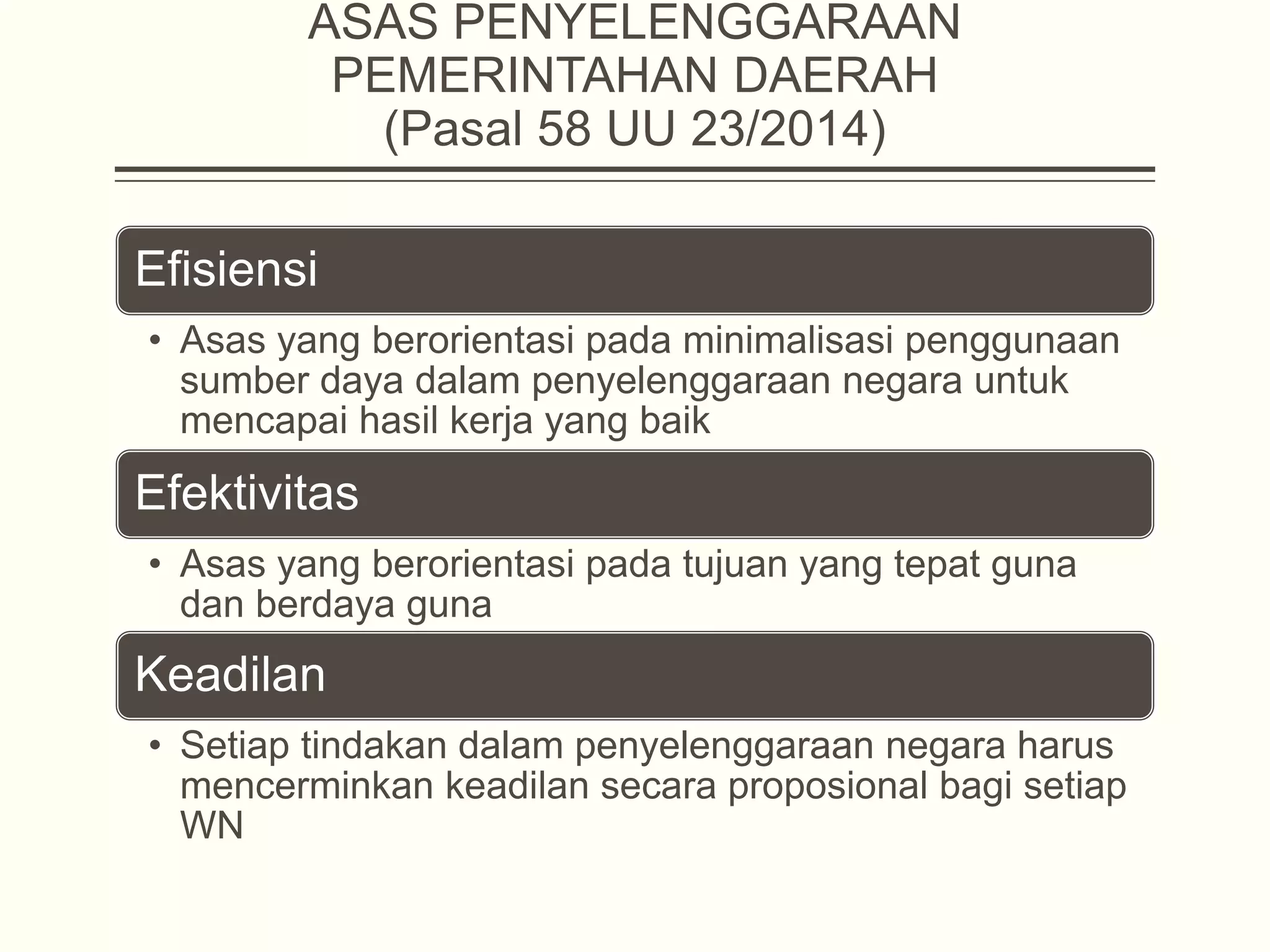 Pemerintah Pusat dan Daerah Tinjau Ulang Pembagian Kewenangan Melalui Revisi UU Pemda
