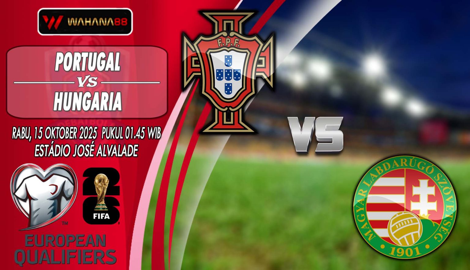 Prediksi Portugal vs Hungaria: Duel Krusial Kualifikasi Piala Dunia 2026 di Estádio José Alvalade