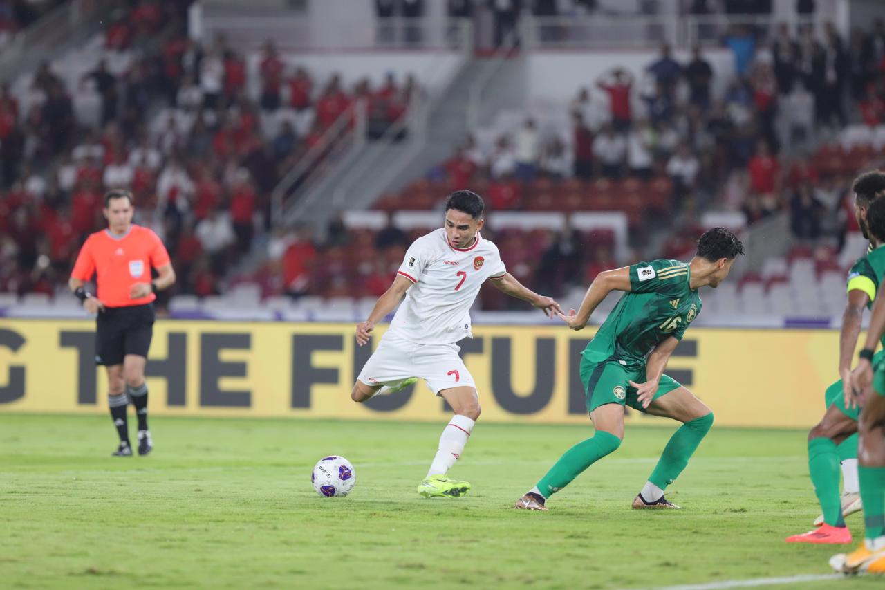 Video Marselino Nonton Indonesia Vs Arab Saudi di Layar Kaca, Netizen: Ego Ego Gini Bikin 2-0