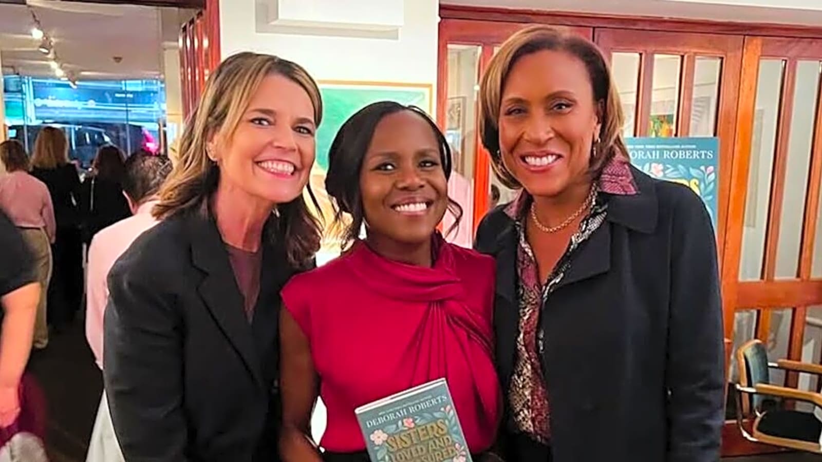 When Rivals Unite: "Today" and "GMA" Hosts Celebrate Deborah Roberts’ New Book on Sisterhood