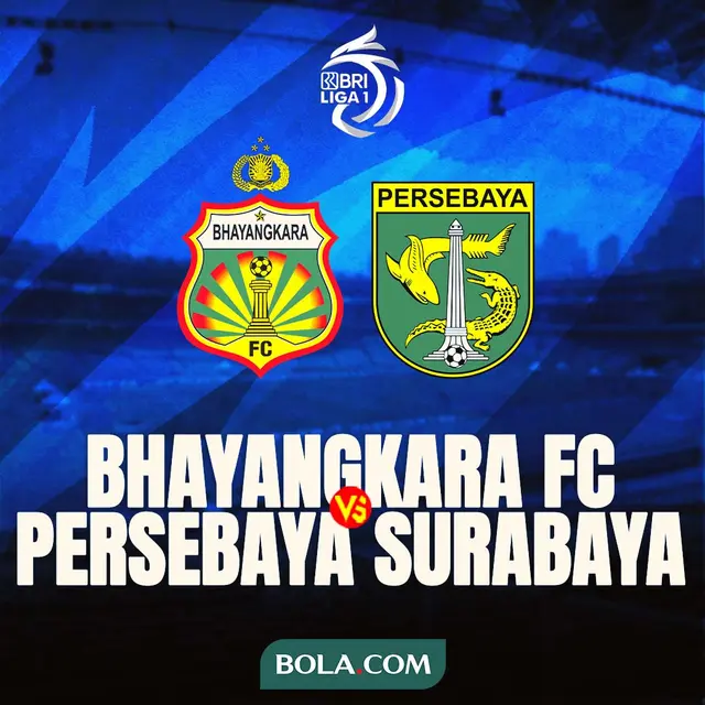 Bhayangkara FC vs Persebaya Surabaya: Duel Krusial Perebutan Poin di PTIK Stadium