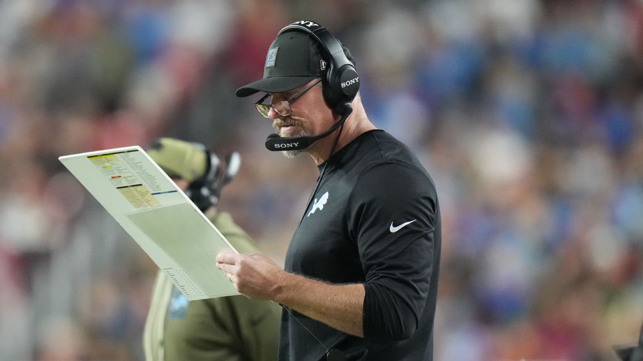 Campbell Takes Playcalling Reins, Ignites Lions’ Dominant 44-22 Victory Over Commanders
