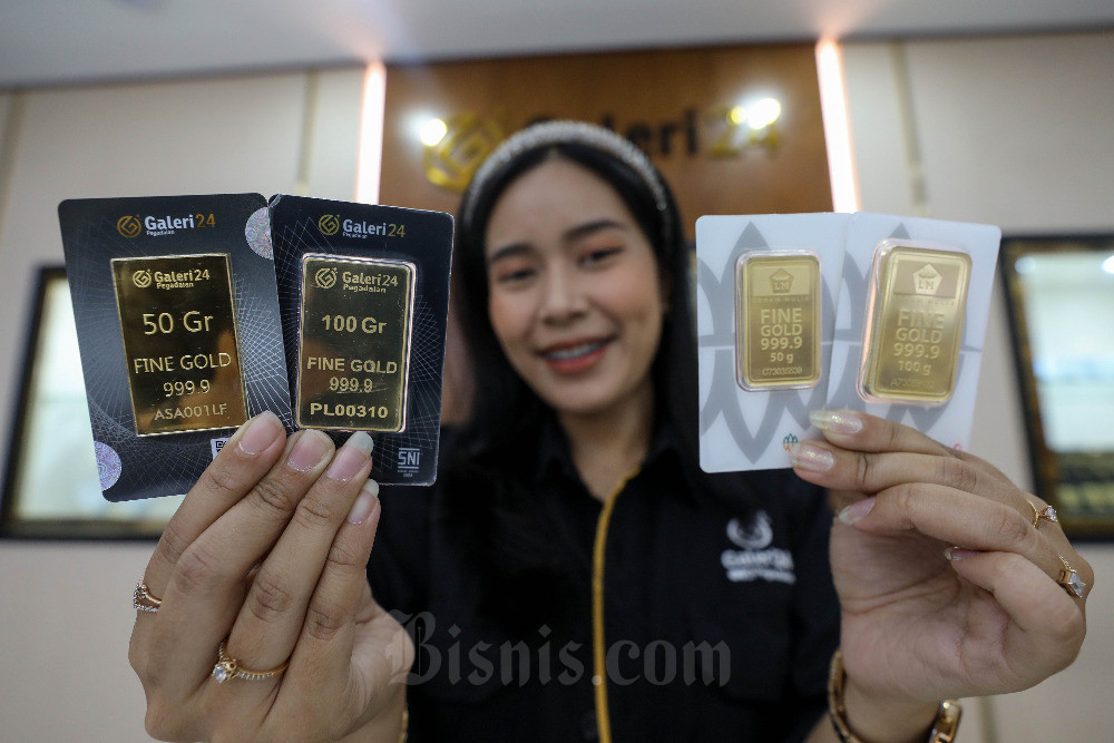 Harga Emas Batangan di Pegadaian Meroket: Antam Retro, UBS, dan Galeri 24 Kompak Mengalami Lonjakan Signifikan