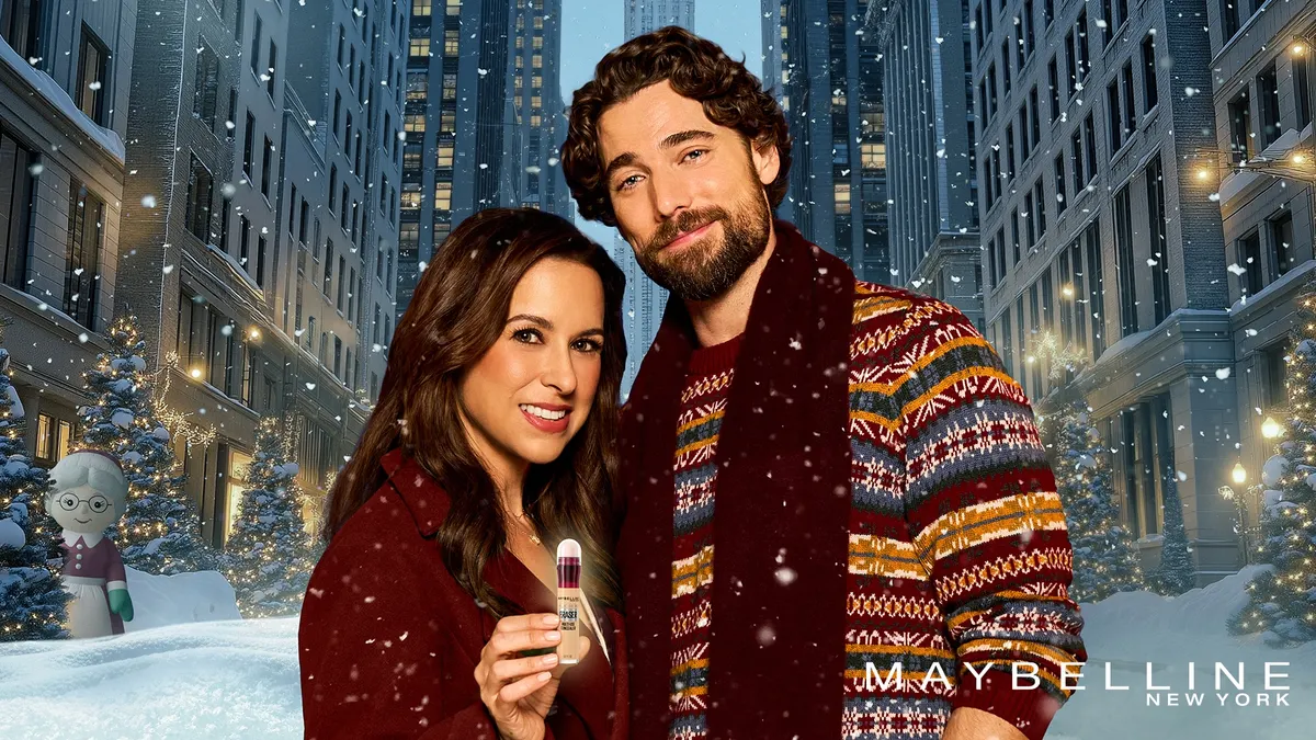 Maybelline Embraces Micro-Drama Trend for Holiday Campaign Featuring "Hot Frosty" Stars