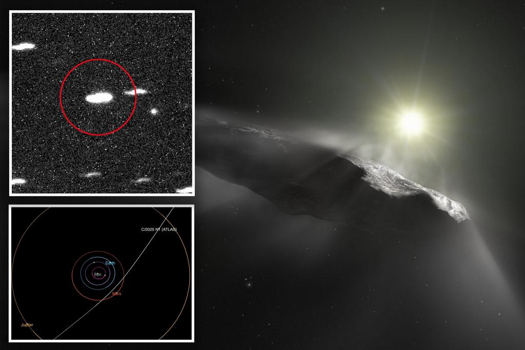 NASA Missions Capture Stunning Images as Interstellar Comet Zips Past Mars