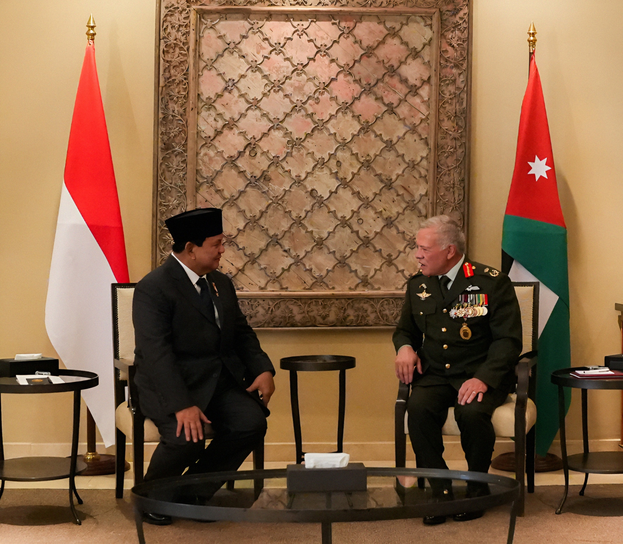 Prabowo Subianto Antar Langsung Raja Yordania Hasyimiah, Abdullah II ibn Al Hussein, Tinggalkan Indonesia dengan Pelukan Hangat