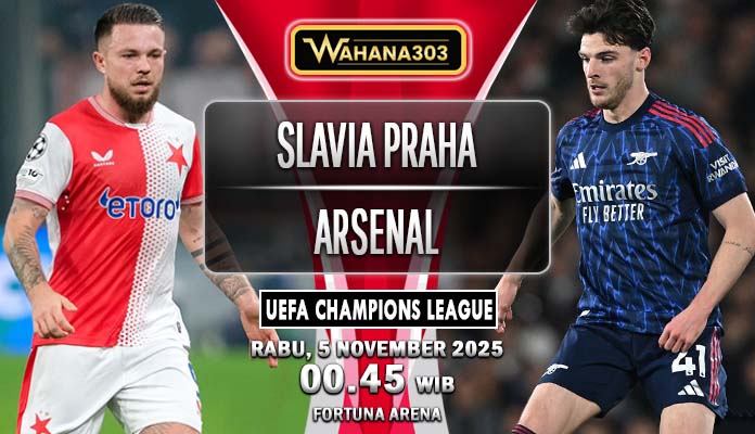 Prediksi Jitu Slavia Praha vs Arsenal: Duel Sengit di Liga Champions 2025, Siapa yang Akan Unggul?