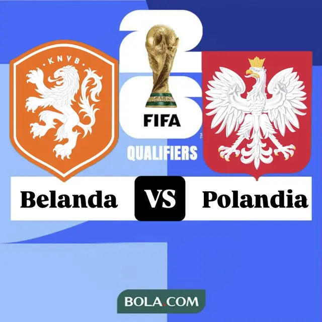 Prediksi Polandia vs Belanda 15 November 2025: Duel Krusial Perebutan Puncak Grup Kualifikasi Piala Dunia 2026