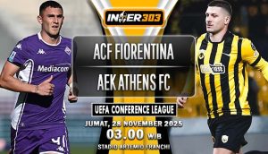 Prediksi Seru UEFA Conference League: ACF Fiorentina vs AEK Athens FC 28 November 2025, Siapa yang Akan Unggul?