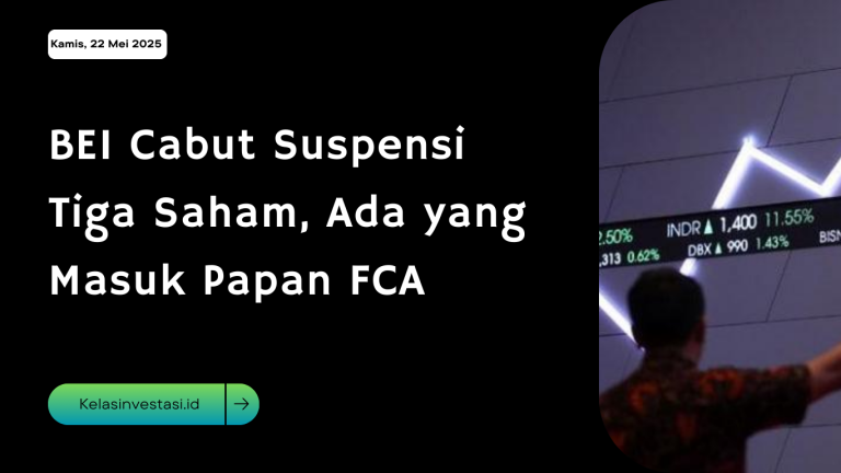 Tiga Saham Lepas Suspensi dan Dua Lanjut Menguat di Papan Pemantauan Khusus (FCA): Dinamika Pasar yang Membara