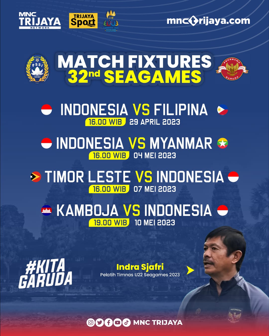 Jadwal Lengkap dan Link Streaming Pertandingan Krusial Timnas Indonesia U-22 vs Filipina di SEA Games 2025: Garuda Muda Siap Mengulang Sejarah