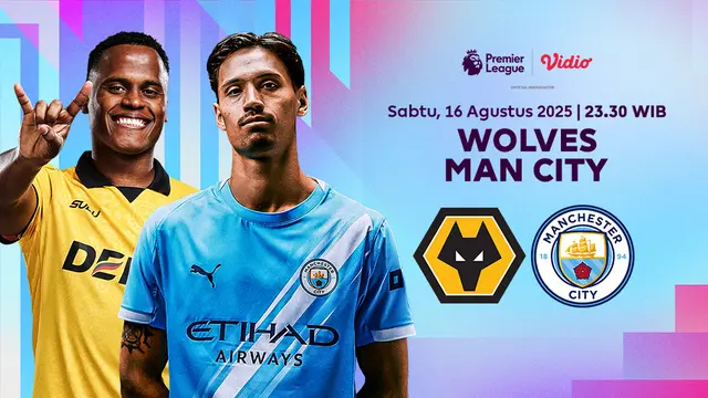 Jadwal Siaran Langsung Premier League 2025/26: Wolves vs Manchester United Tayang Eksklusif di Vidio, Pertarungan Sengit di Molineux Stadium