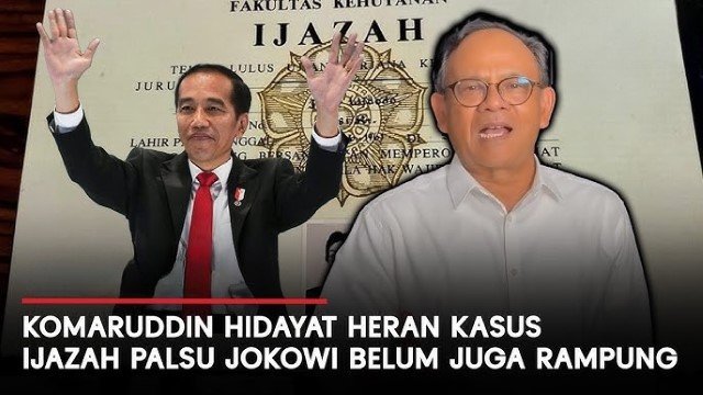 Komaruddin Hidayat Menyoroti Kompleksitas Polemik Ijazah Jokowi: Pertarungan Lintas Logika Ilmiah, Hukum, dan Politik