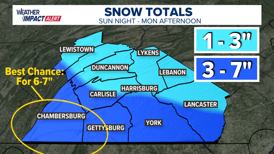 Weather Impact Alert: Snow Expected Monday Afternoon and Evening, Affecting Travel