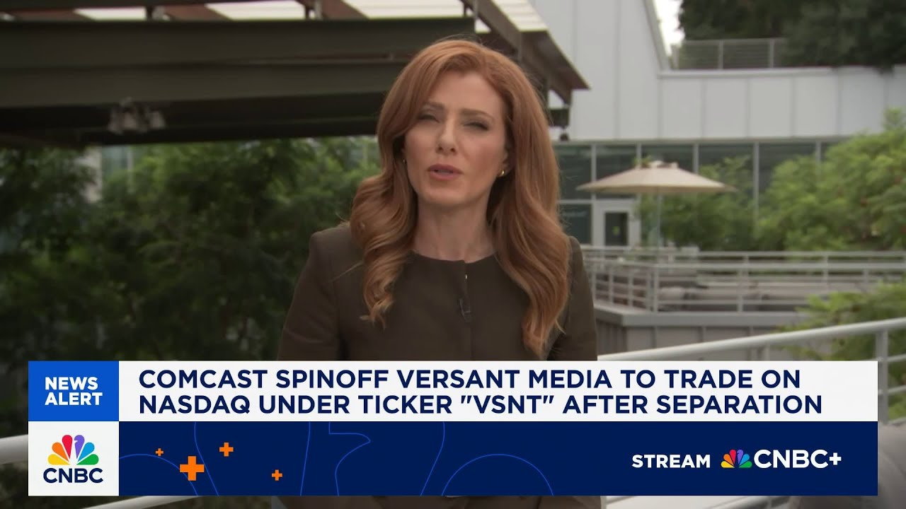 Comcast Spinoff Versant Media Group Debuts on Nasdaq Amidst Media Industry Disruption