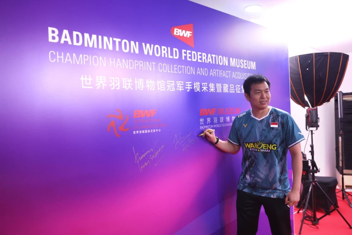 Legenda Bulu Tangkis Indonesia Ukir Sejarah di Museum Dunia BWF Qingdao