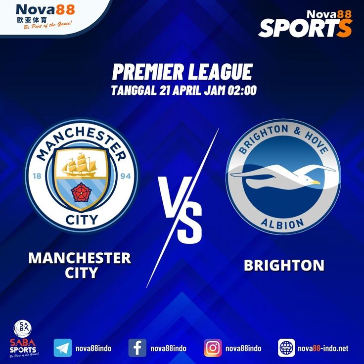 Prediksi Manchester City vs Brighton & Hove Albion 8 Januari 2026: Duel Panas di Etihad dalam Perebutan Gelar Premier League