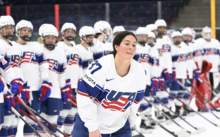 Abbey Murphy at the Heart of a Fiery Olympic Hockey Victory for the USA Against Italy