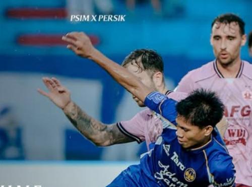 Hasil Persik Kediri vs PSIM Yogyakarta Skor 2-2: Brace Vidal Paksa Macan Putih Berbagi Poin