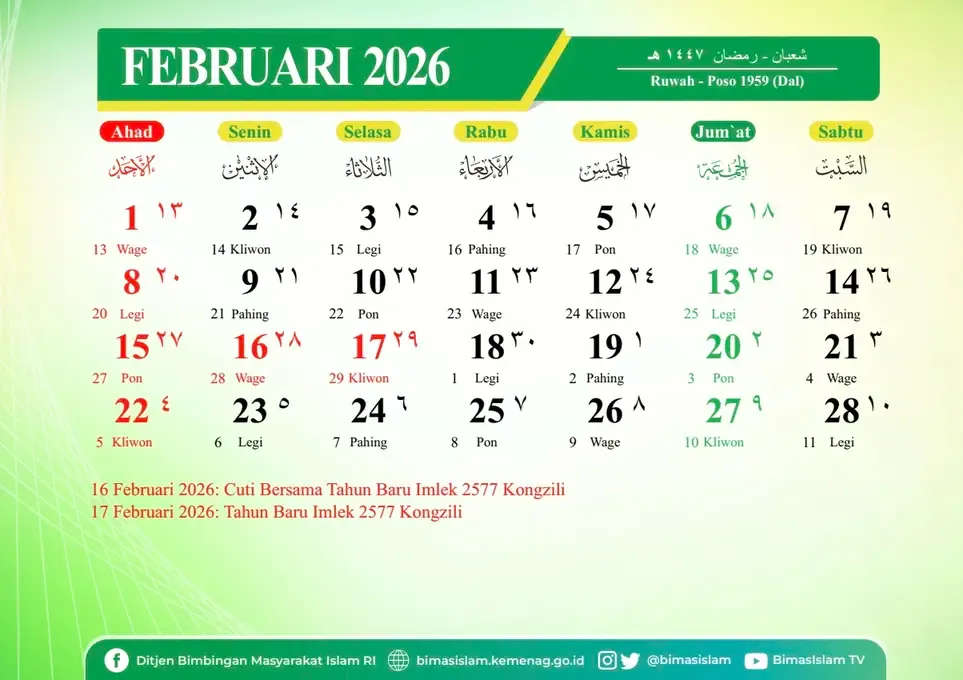 Kalender Hijriah 13 Februari 2026: Memahami Perbedaan Perhitungan dan Hukum Puasa Qadha di Akhir Syaban