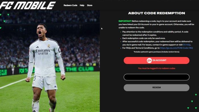 Kode Redeem FC Mobile 16 Februari 2026: Klaim Player Pack OVR Tinggi dan Beragam Hadiah Eksklusif