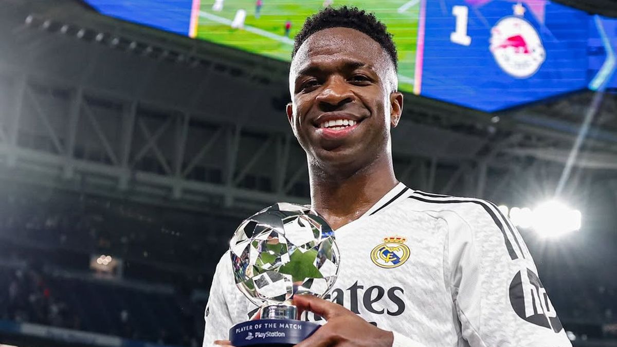 Vinicius Junior Dekati Rekor Cristiano Ronaldo, Real Madrid Optimistis di Liga Champions