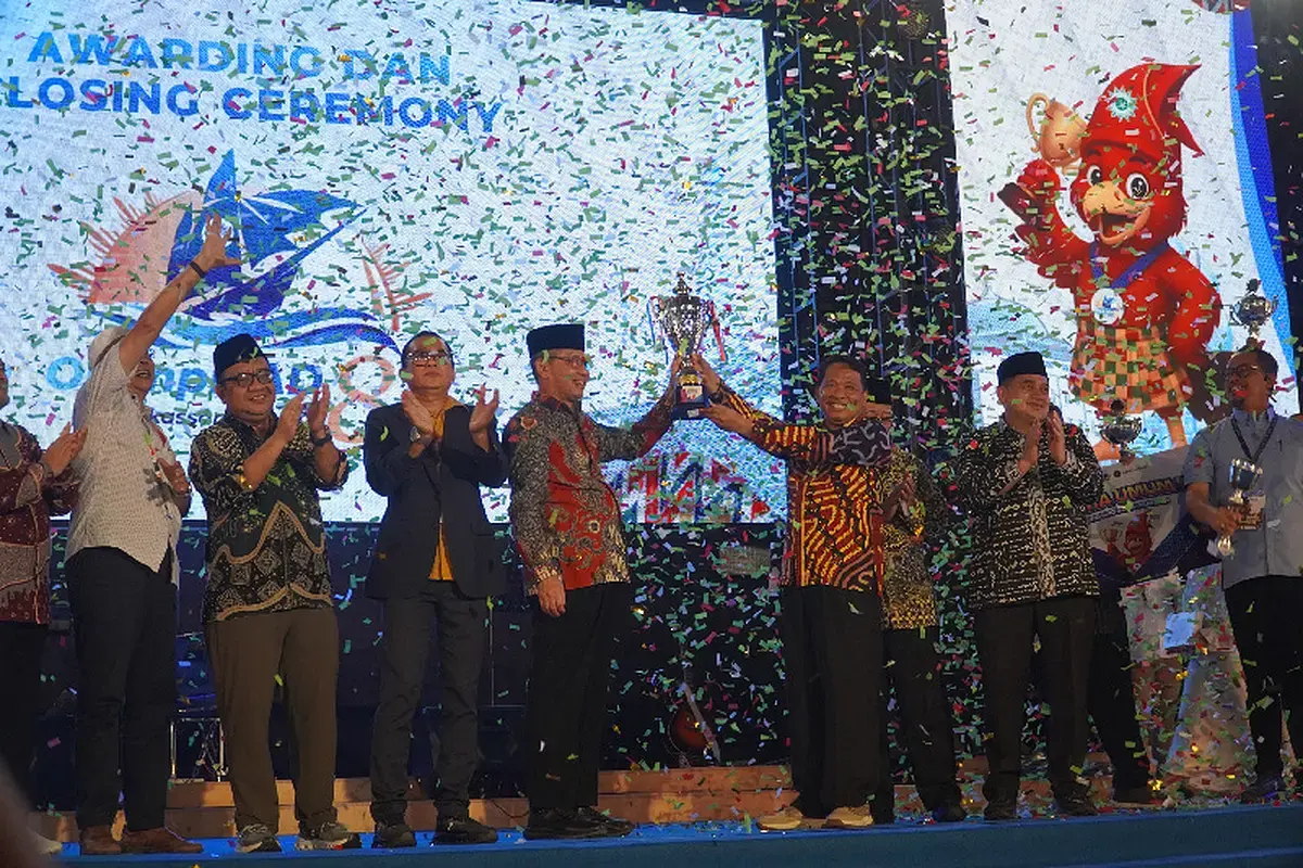 Yogyakarta Sabet Gelar Juara Umum OlympicAD VIII di Makassar dengan 98 Medali Emas, Raih Poin Tertinggi dalam Verifikasi Ketat