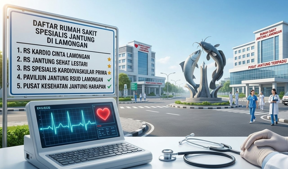 Daftar Rumah Sakit Dengan Spesialis Jantung Di Lamongan, (update 2026)