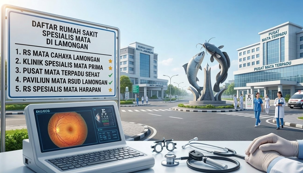 3 Rumah Sakit Spesialis Mata Terbaik di Lamongan (Update 2026)