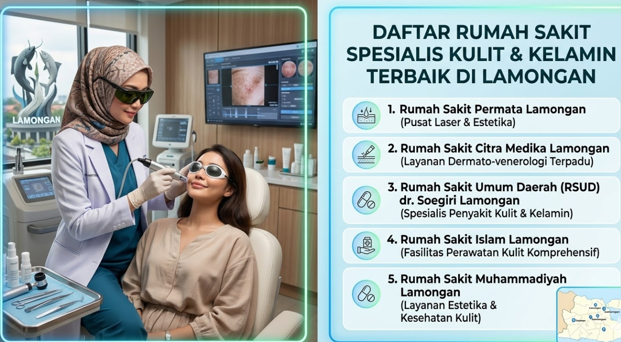 Daftar Spesialis Kulit & Kelamin Terbaik di Rumah Sakit Di Lamongan