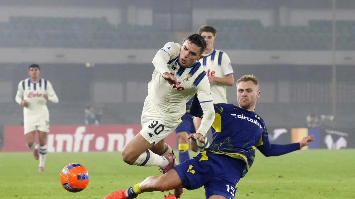 Atalanta Tundukkan Verona 1-0, Gol Zappacosta Bawa Harapan Kembali ke Puncak Serie A