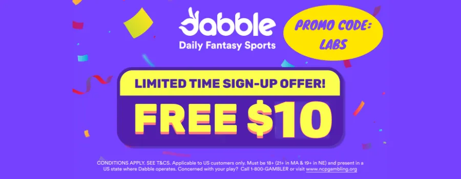 Dabble Promo Code: Score  When You Sign Up for the Knicks vs. Wizards Game