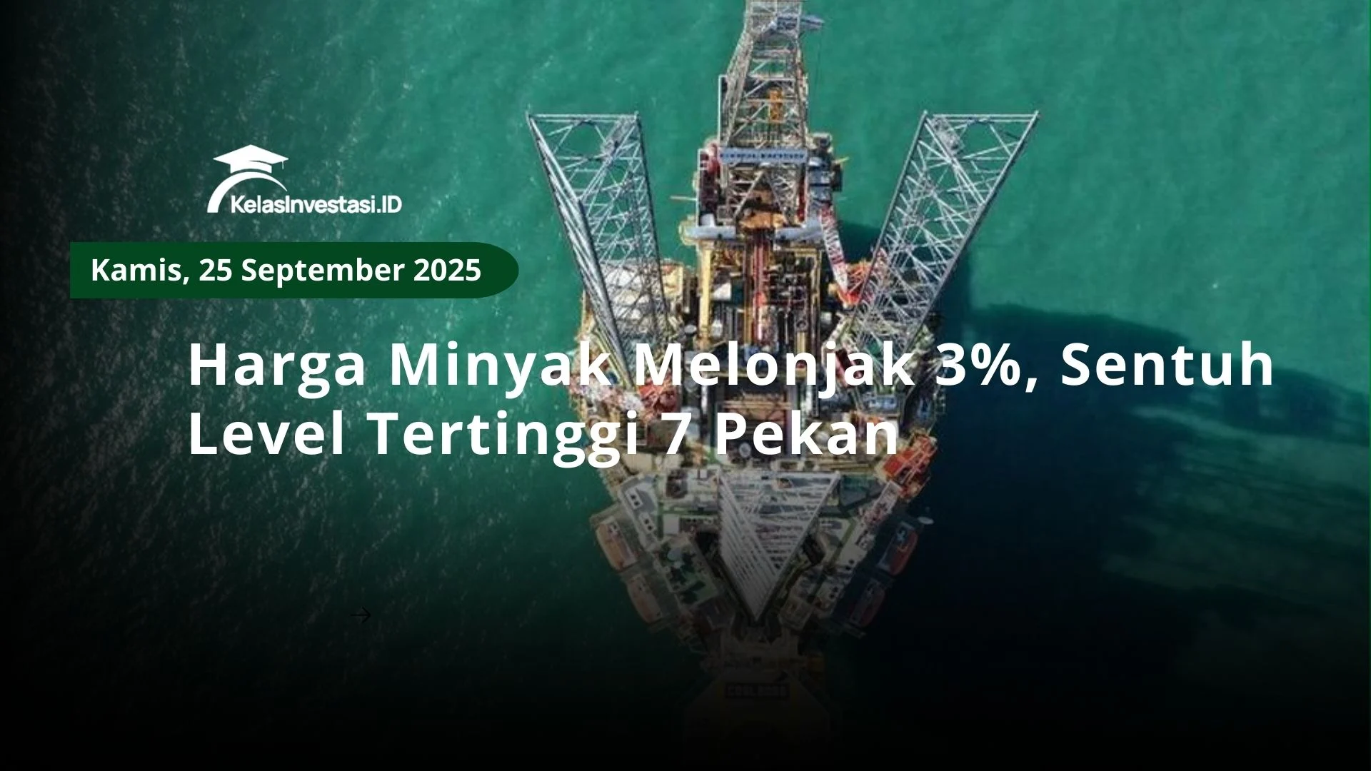 Harga Minyak Melonjak 3% Menembus US3,42/Barel Pasca Serangan ke Fasilitas UAE
