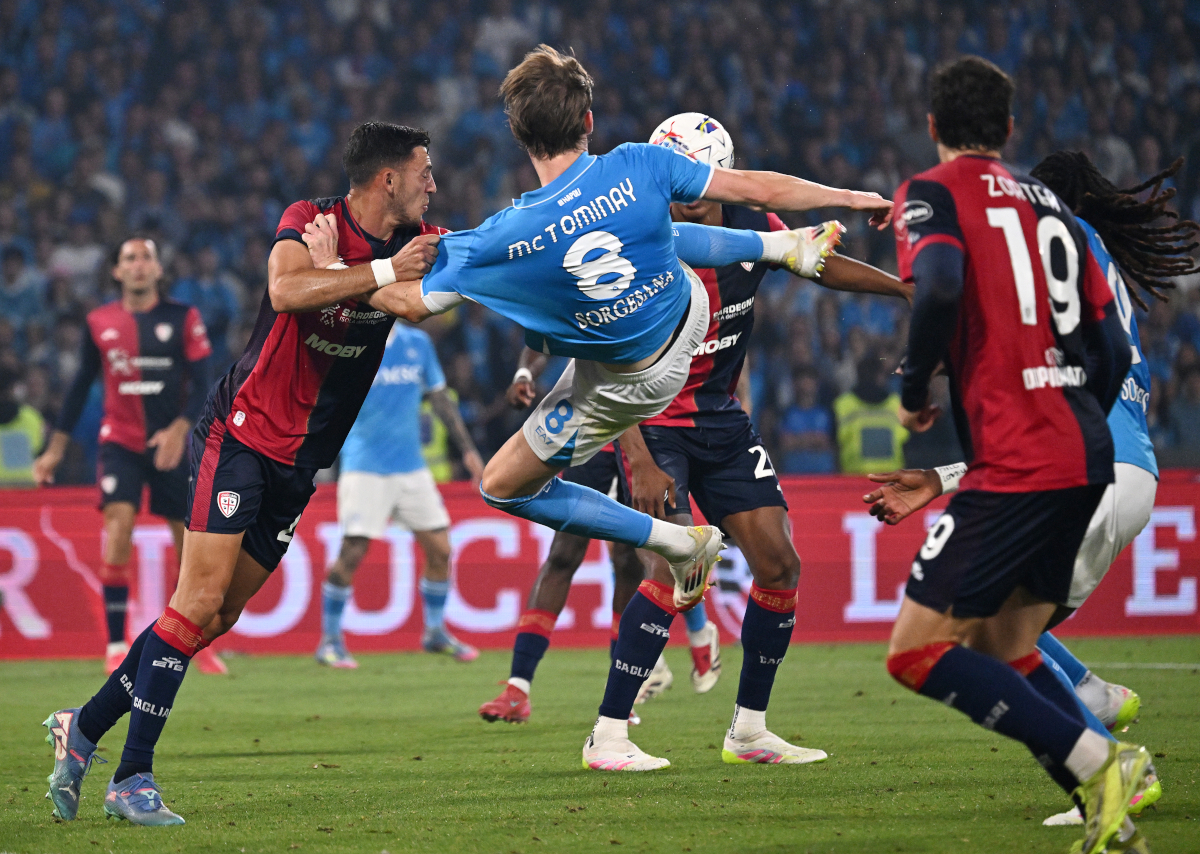 Hasil Cagliari vs Napoli Skor 0-1, Gol Cepat McTominay Bawa Partenopei ke Posisi Kedua Klasemen Serie A