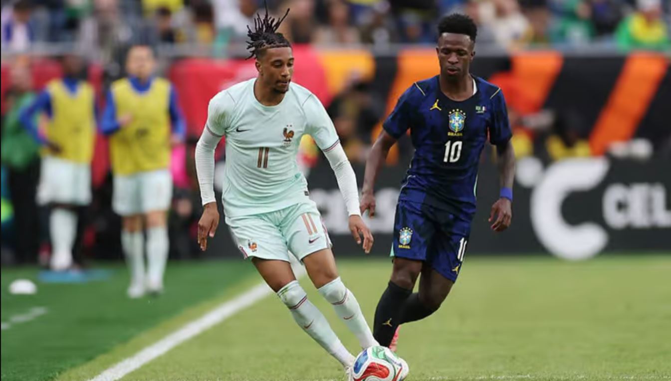 Hasil Prancis vs Brasil: Mbappe dan Ekitike Bawa Les Bleus Menang 2-1 Meski Bermain dengan 10 Orang