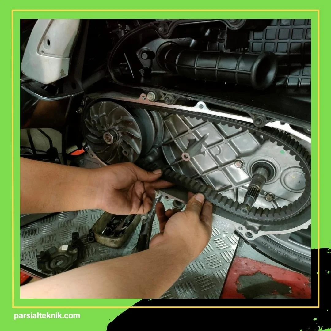 Jangan Sampai Lebaran Berujung Motor Mogok: Bahaya Ganti V‑Belt CVT Asal‑asalan & 4 Cek Penting Sebelum Mudik