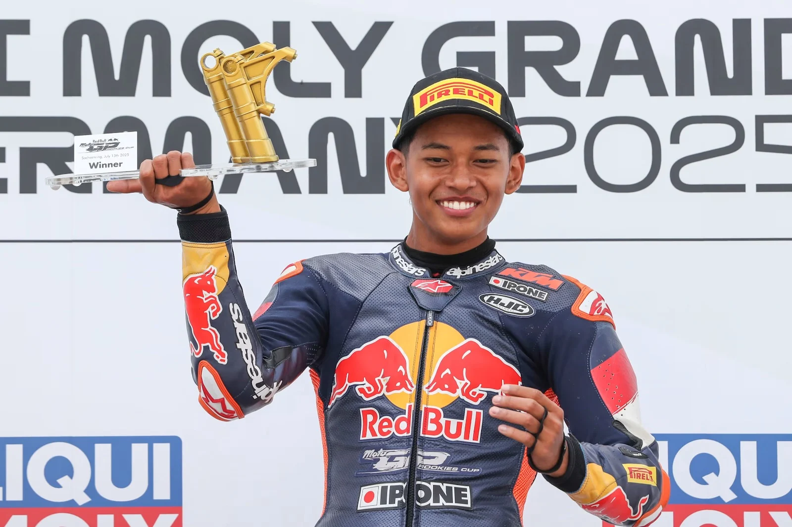 Manajer Honda Team Asia Puji Veda Ega Pratama: Kemenangan Fantastis Rookie Indonesia di Podium Moto3 Brasil