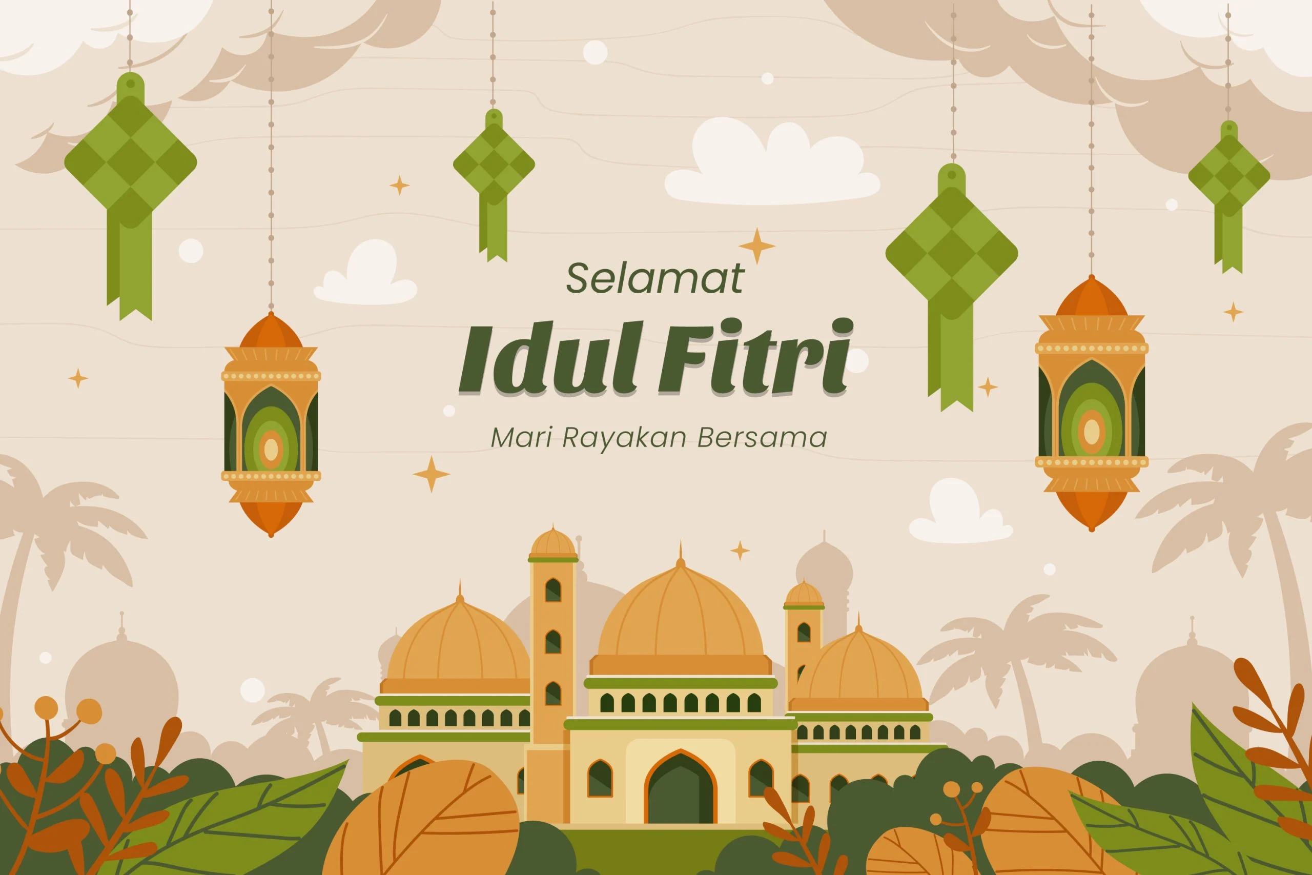 Mengapa Daun Tampak Diam Saat Salat Idul Fitri? Penjelasan Ilmiah, Spiritual, dan Budaya Lebaran