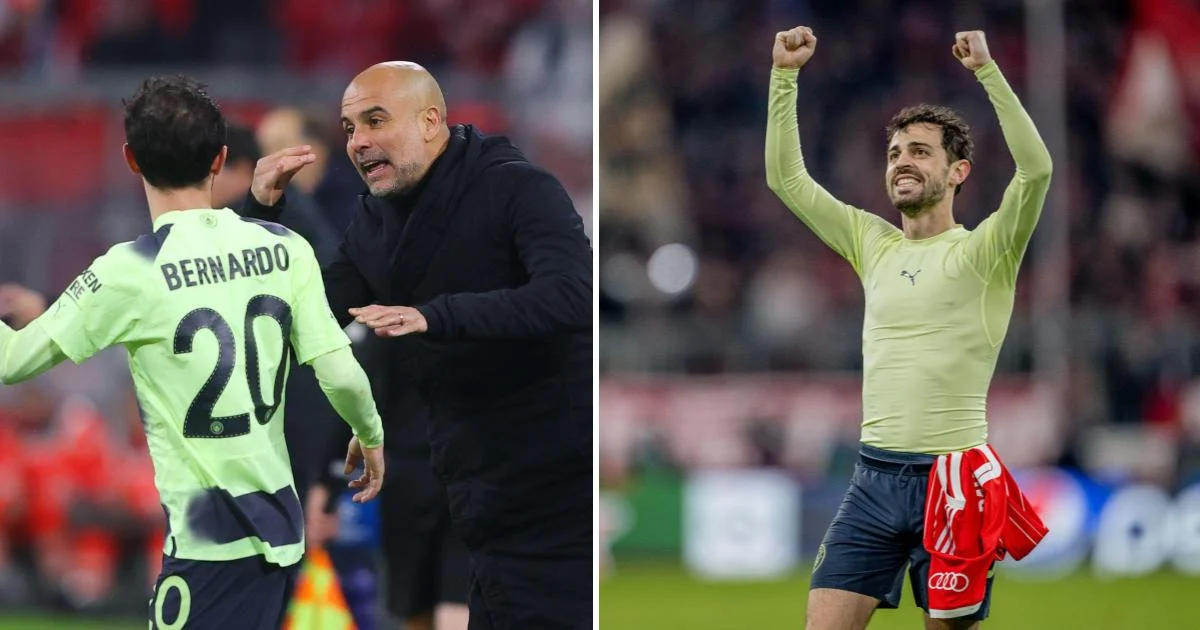 Pep Guardiola Bungkam Kritik: Bernardo Silva Tak Disalahkan Meski Kartu Merah Goyang City