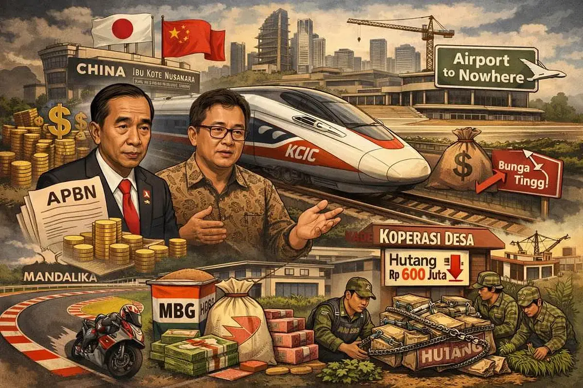 Proyek Ambisius Era Jokowi Ancaman Beban Fiskal Jangka Panjang: Analisis Mendalam Peneliti ISEAS