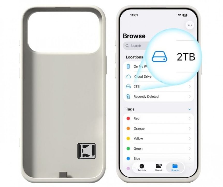 Selfix Case: Revolusi Selfie iPhone 17 Pro dengan Layar Sekunder Sentuh dan Slot MicroSD 2TB