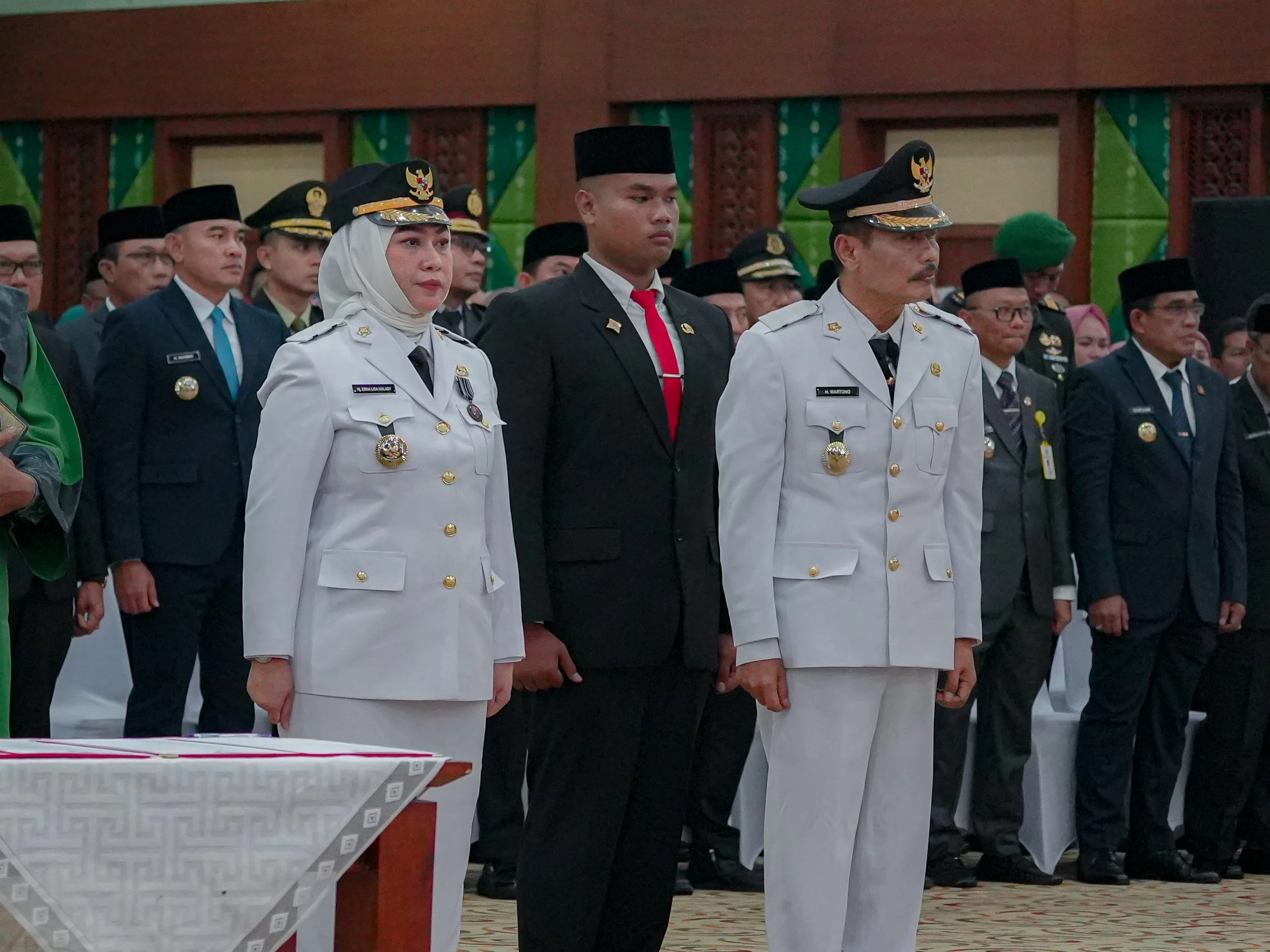 Wali Kota Banjarbaru, Lisa Halaby, Sambut Penyandang Tuna Netra di Hari Idul Fitri: Komitmen Inklusif yang Menginspirasi